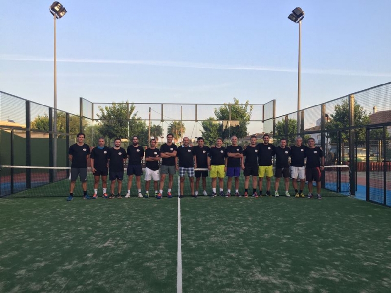 Comienzo de la andadurade  nuestro equipo local, C.D. Pádel Bollullos, en las series nacionales de pádel