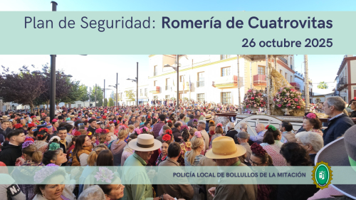 Plan de seguridad para la Romería de Cuatrovitas 2025