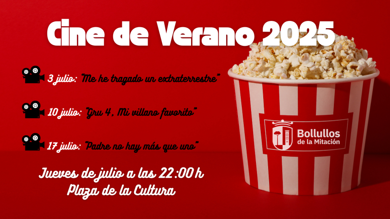 El Cine de Verano 2025 aterriza en Bollullos.