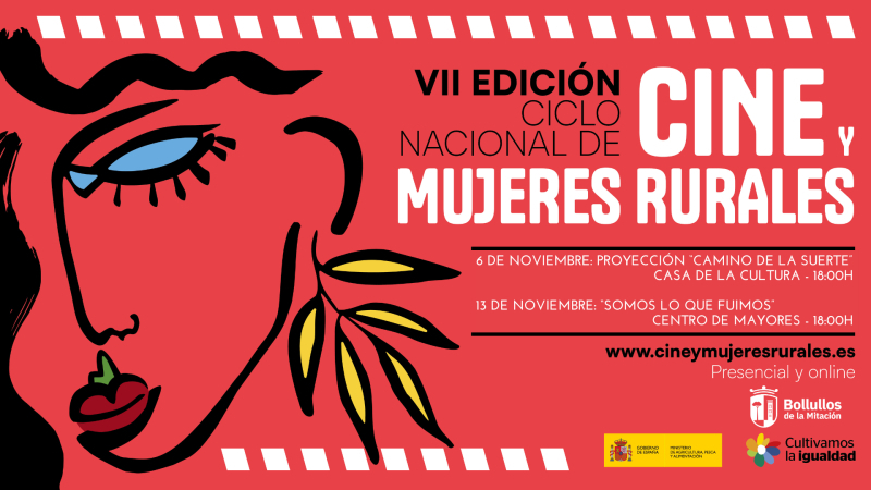 La VII edición del Ciclo Nacional de Cine y Mujeres Rurales llega a Bollullos.