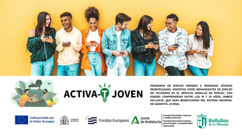 Conoce el programa Activa-T Joven de Andalucía  para fomentar la inserción laboral de las personas jóvenes desempleadas
