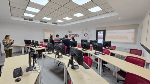 Visita institucional al nuevo Centro de Formación para el Empleo y la Empresa.