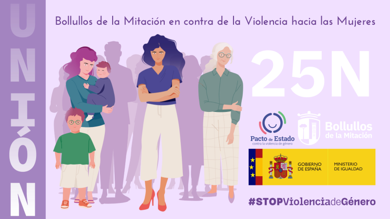“Unión. Bollullos en contra de la Violencia hacia las mujeres".