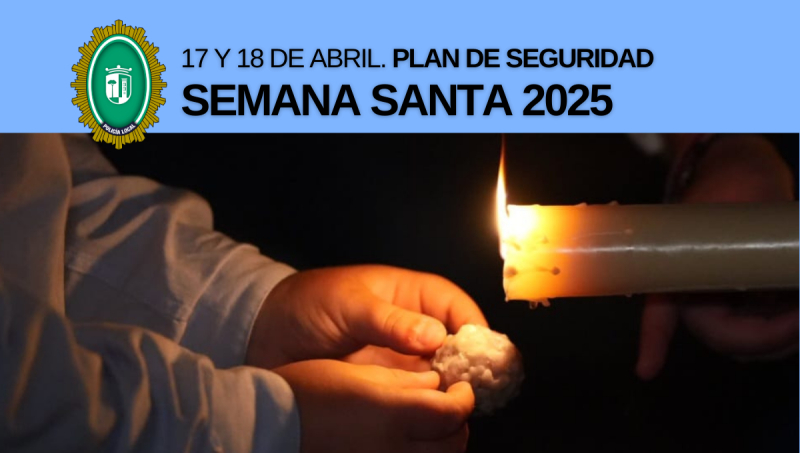 Plan de Seguridad para la Semana Santa de Bollullos 2025.