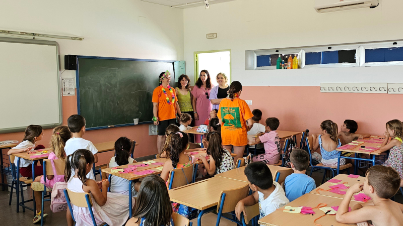 El Campus de Verano de Bollullos arranca este año con el doble de menores inscritos.