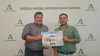 El historiador Alfonso Álvarez-Ossorio y el Delegado de Educación Manuel Varilla Gallardo