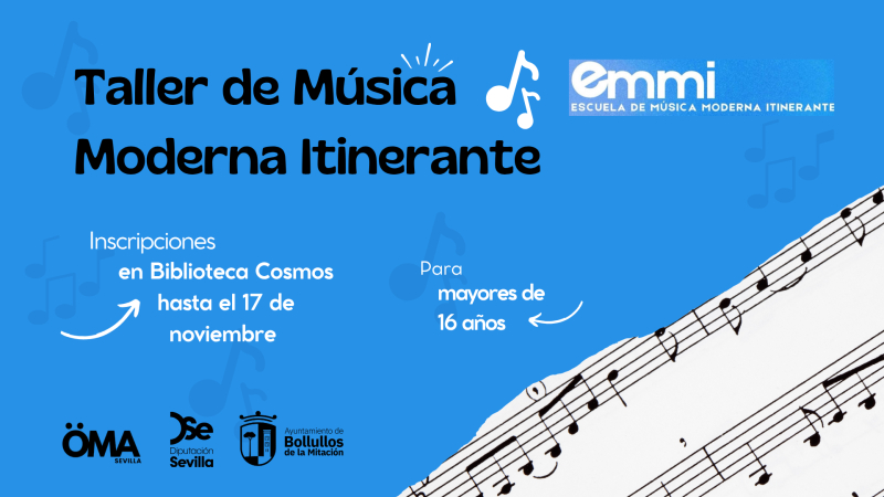 La Música Moderna Itinerante llega a Bollullos.