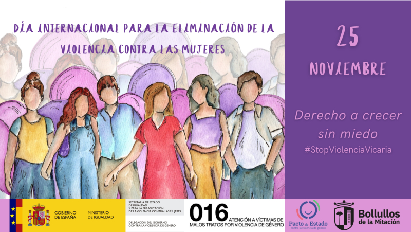 Derecho a Crecer sin Miedo: La campaña de 2025 contra la Violencia Vicaria en Bollullos de la Mitación.