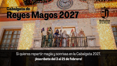 Sé parte de la magia de la Cabalgata de Reyes 2027.
